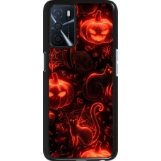OPPO A16s Case Hülle - Halloween 2026 Pattern Halloween