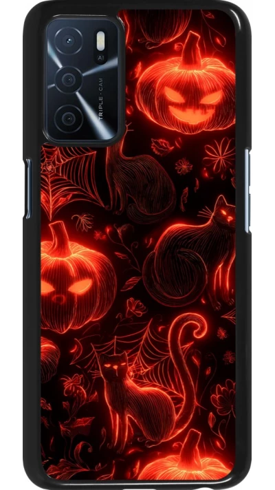 OPPO A16s Case Hülle - Halloween 2026 Pattern Halloween
