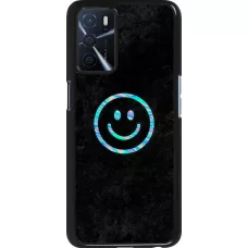 Oppo A16s Case Hülle - Happy smiley irisirt
