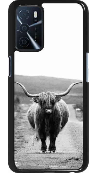 Oppo A16s Case Hülle - Highland cattle