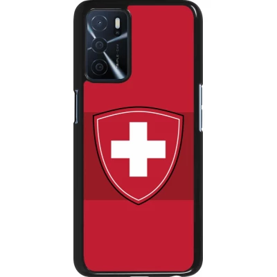 Coque OPPO A16s - Hockey World Championship Ecusson Suisse