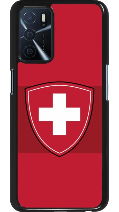 OPPO A16s Case Hülle - Hockey World Championship Ecusson Suisse