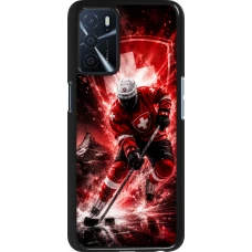 OPPO A16s Case Hülle - Hockey World Championship Player
