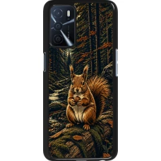 Coque OPPO A16s - Linocut Ecureuil