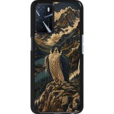 Coque OPPO A16s - Linocut Faucun pèlerin