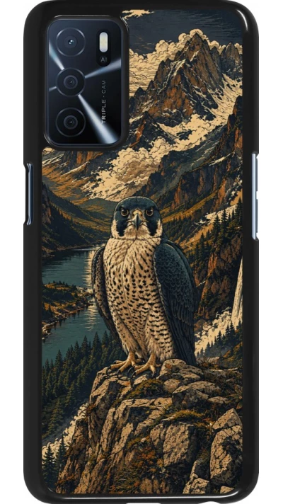 Coque OPPO A16s - Linocut Faucun pèlerin
