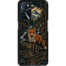 Coque OPPO A16s - Linocut Renard
