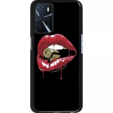 Oppo A16s Case Hülle - Lips bullet