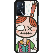 Coque OPPO A16s - Little Girl Sketch