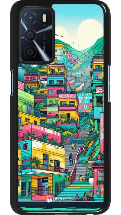 Coque OPPO A16s - Medellin Comuna 13 Art