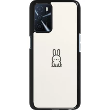 Coque OPPO A16s - Minimal bunny cutie