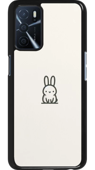 Coque OPPO A16s - Minimal bunny cutie