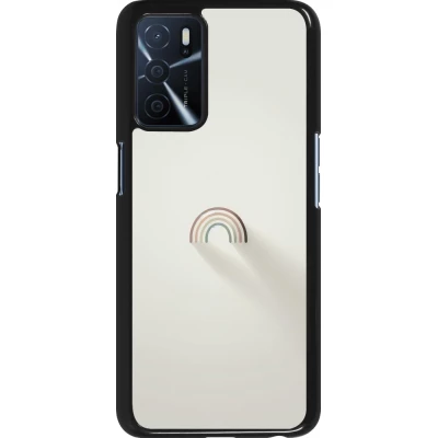 OPPO A16s Case Hülle - Mini Regenbogen Minimal
