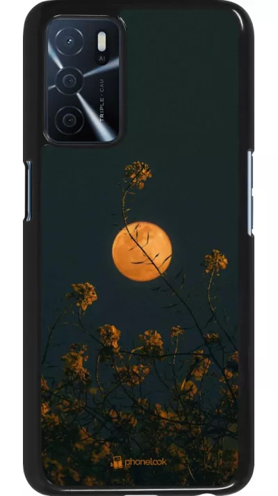 Oppo A16s Case Hülle - Moon Flowers