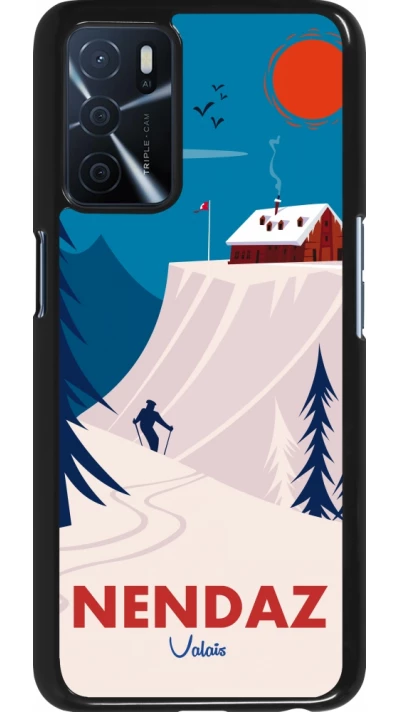 OPPO A16s Case Hülle - Nendaz Cabane Ski