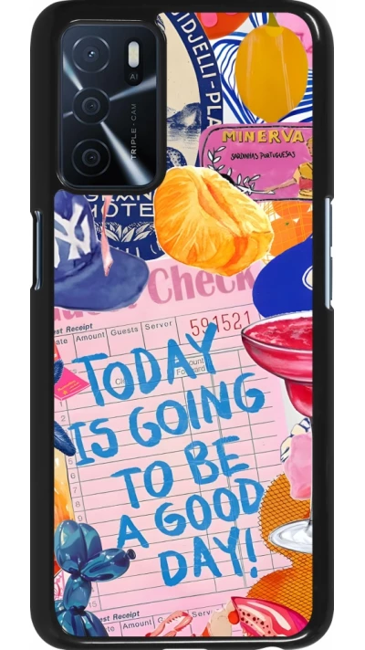 OPPO A16s Case Hülle - Preppy Today is Going to be a good day