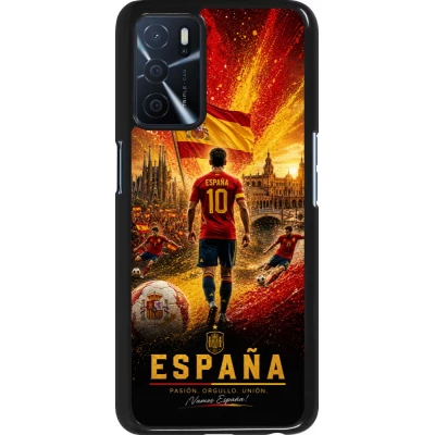 Coque OPPO A16s - Football Espagne splash 2026