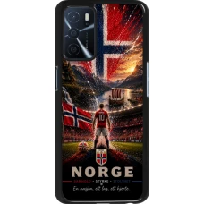 Coque OPPO A16s - Football Norvège splash 2026