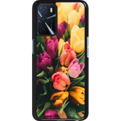 OPPO A16s Case Hülle - Bouquet of tulips Spring 2026