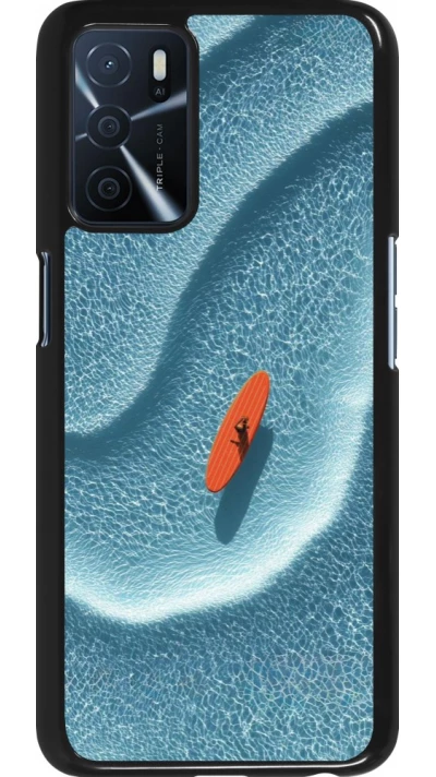 OPPO A16s Case Hülle - Orange surf Summer 2026