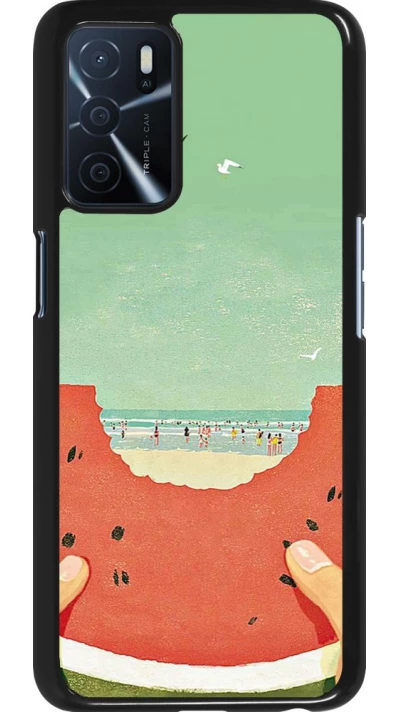 OPPO A16s Case Hülle - Views through a watermelon Summer 2026