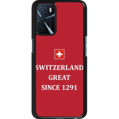 Coque OPPO A16s - Switzerland Great Since 1291