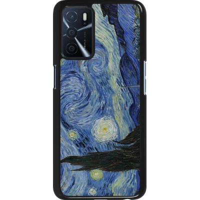 OPPO A16s Case Hülle - Kunstbild - Sternennacht - Van Gogh