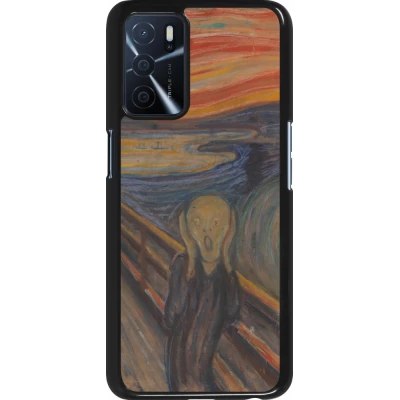 Coque OPPO A16s - Tableau art - Le Cri - Edvard Munch