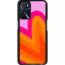 Coque OPPO A16s - Valentine 2024 heart gradient