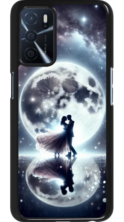 OPPO A16s Case Hülle - Valentin 2024 Liebe unter dem Mond