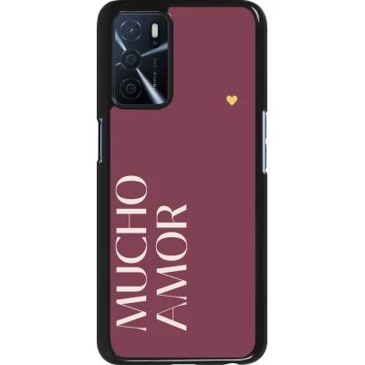 OPPO A16s Case Hülle - Valentine 2024 mucho amor rosado
