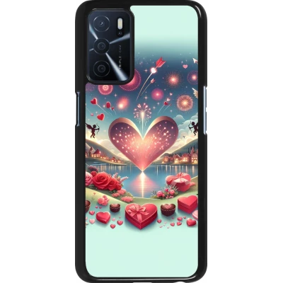 OPPO A16s Case Hülle - Valentin 2025 Schick