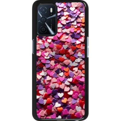 OPPO A16s Case Hülle - Valentin 2025 Konfetti