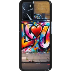Coque OPPO A16s - Valentine 2025 Love U Tag