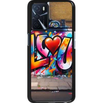 Coque OPPO A16s - Valentine 2025 Love U Tag