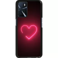 Coque Oppo A16s - Valentine 2023 single neon heart