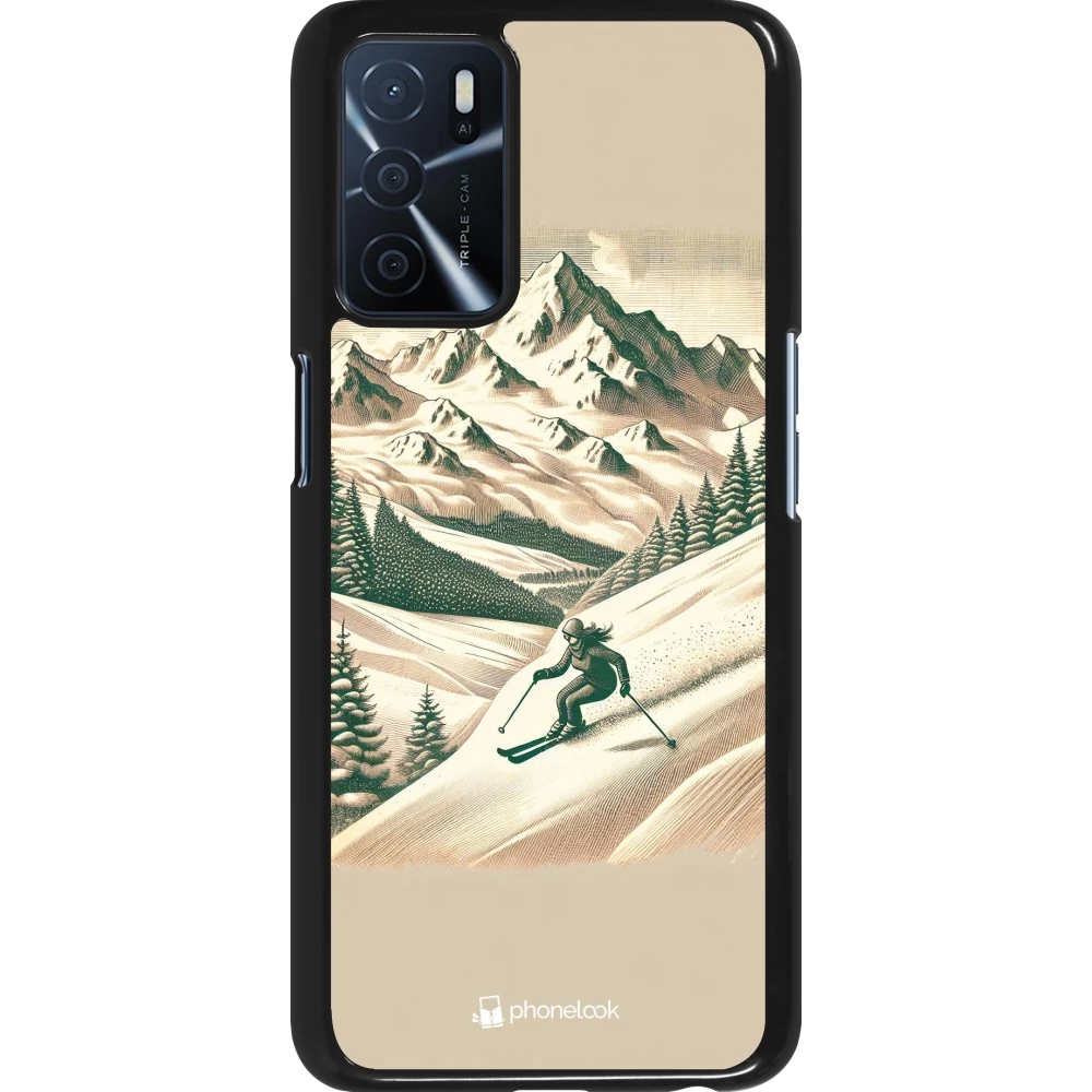 OPPO A16s Case Hülle - Vintage Skiberg