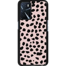 OPPO A16s Case Hülle - Wild Leopard Pink
