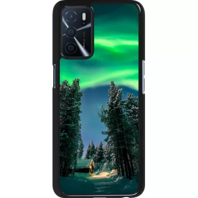 Coque Oppo A16s - Winter 22 Northern Lights