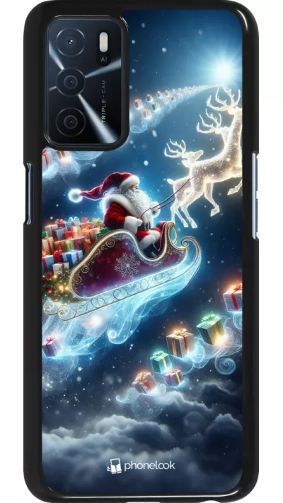 OPPO A16s Case Hülle - Weihnachten 2023 Verzauberter Weihnachtsmann