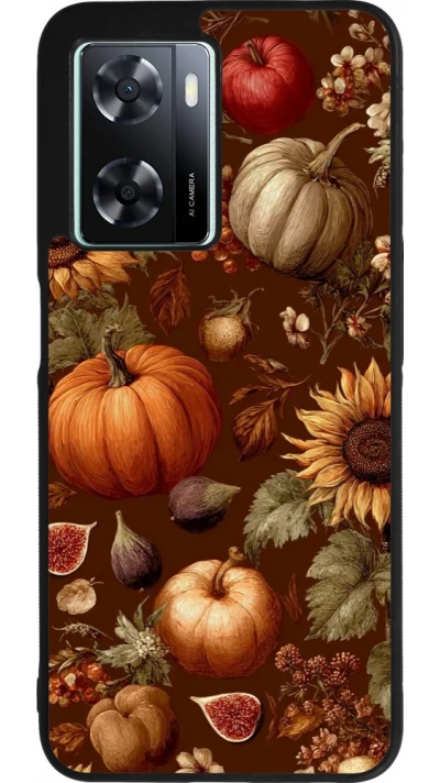 Coque OPPO A57 5G - Silicone rigide noir Autumn 26 Autumn still life
