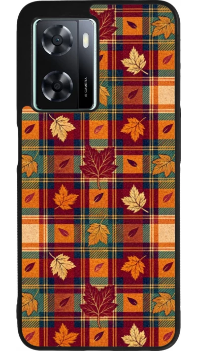 Coque OPPO A57 5G - Silicone rigide noir Autumn 26 Autumn pattern