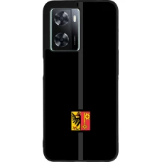 Coque OPPO A57 5G - Silicone rigide noir Canton GE noir