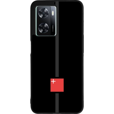 Coque OPPO A57 5G - Silicone rigide noir Canton SZ noir