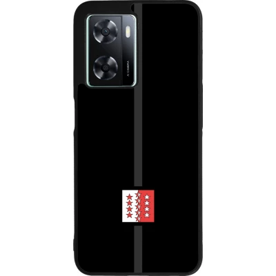 Coque OPPO A57 5G - Silicone rigide noir Canton VS noir