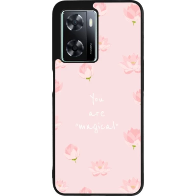 Coque OPPO A57 5G - Silicone rigide noir Mom 2023 your are magical