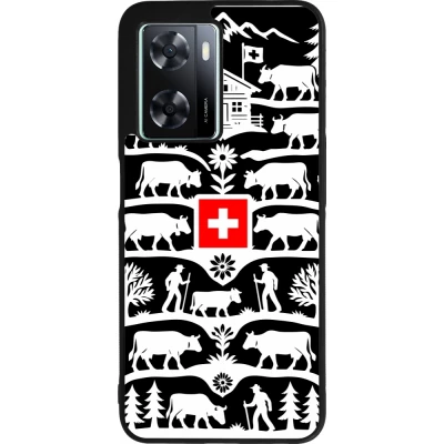 OPPO A57 5G Case Hülle - Silikon schwarz Poya Schweiz 3 schwarz