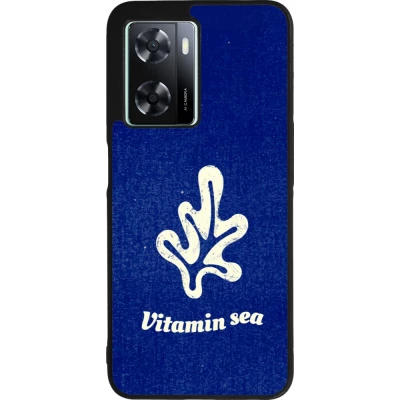 OPPO A57 5G Case Hülle - Silikon schwarz Vitamin sea Summer 2026