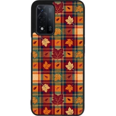 OPPO A93s 5G Case Hülle - Silikon schwarz Autumn 26 Autumn pattern