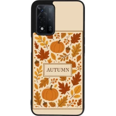Coque OPPO A93s 5G - Silicone rigide noir Autumn 26 Hello autumn
